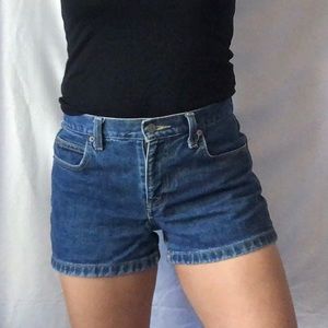 high-waist roxy shorts
